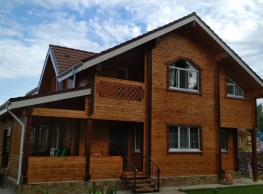 Дом из профилированного бруса камерной сушки в Ульяновске